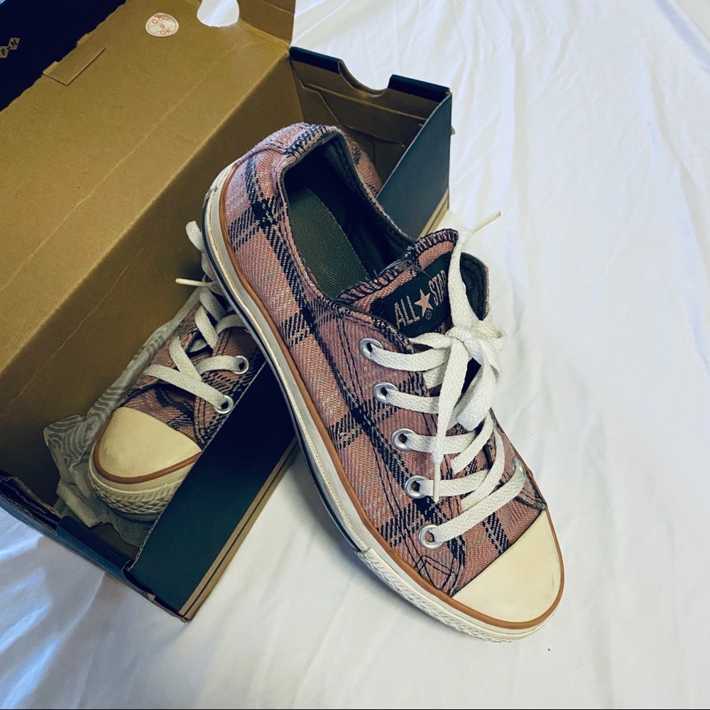 Converse Chuck Taylor all star sneaker rose plaid